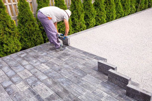 Residential Paver Driveway in Madison, SD